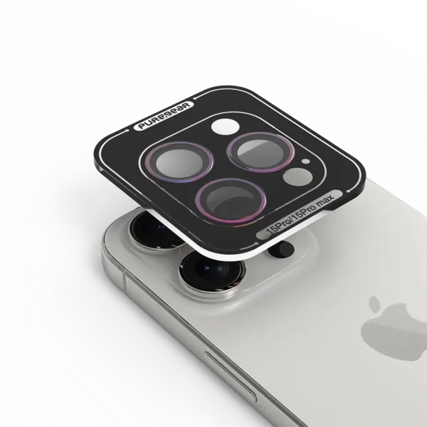 iPhone 15 / 15 Plus 藍寶石金屬框鏡頭保護貼